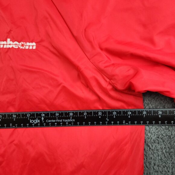 VTG Cardinal Satin Bomber Jacket Men's Extra Large Coach USA Promo 80's Lined - Picture 4 of 12